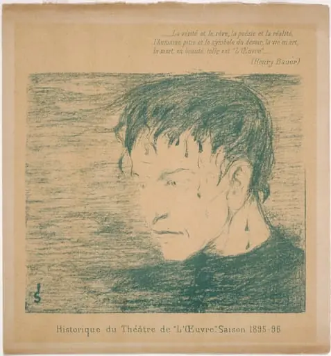 Historique du Théâtre de "L'Oeuvre", by Joseph Sattler