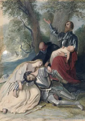 The Death of Julian Avenel, by Joseph Severn