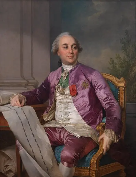 Portrait of Charles-Claude Flahaut de la Billarderie comte d'Angiviller (1730-1809), by Joseph Siffred Duplessis