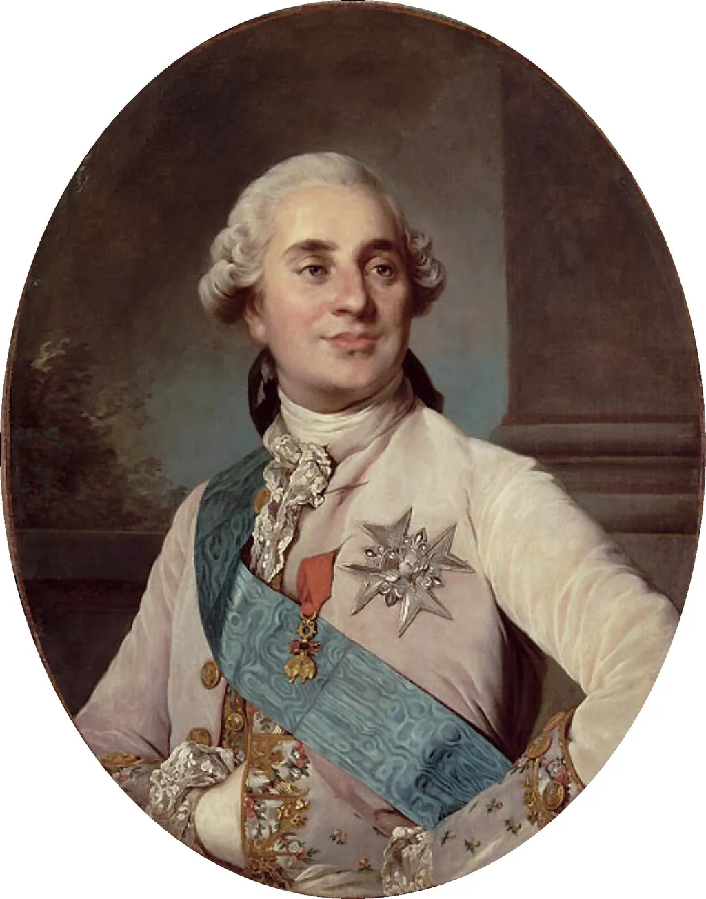 Portrait of Louis XVI, King of France and Navarre (1754-1793), by Joseph Siffred Duplessis, oil, 1788