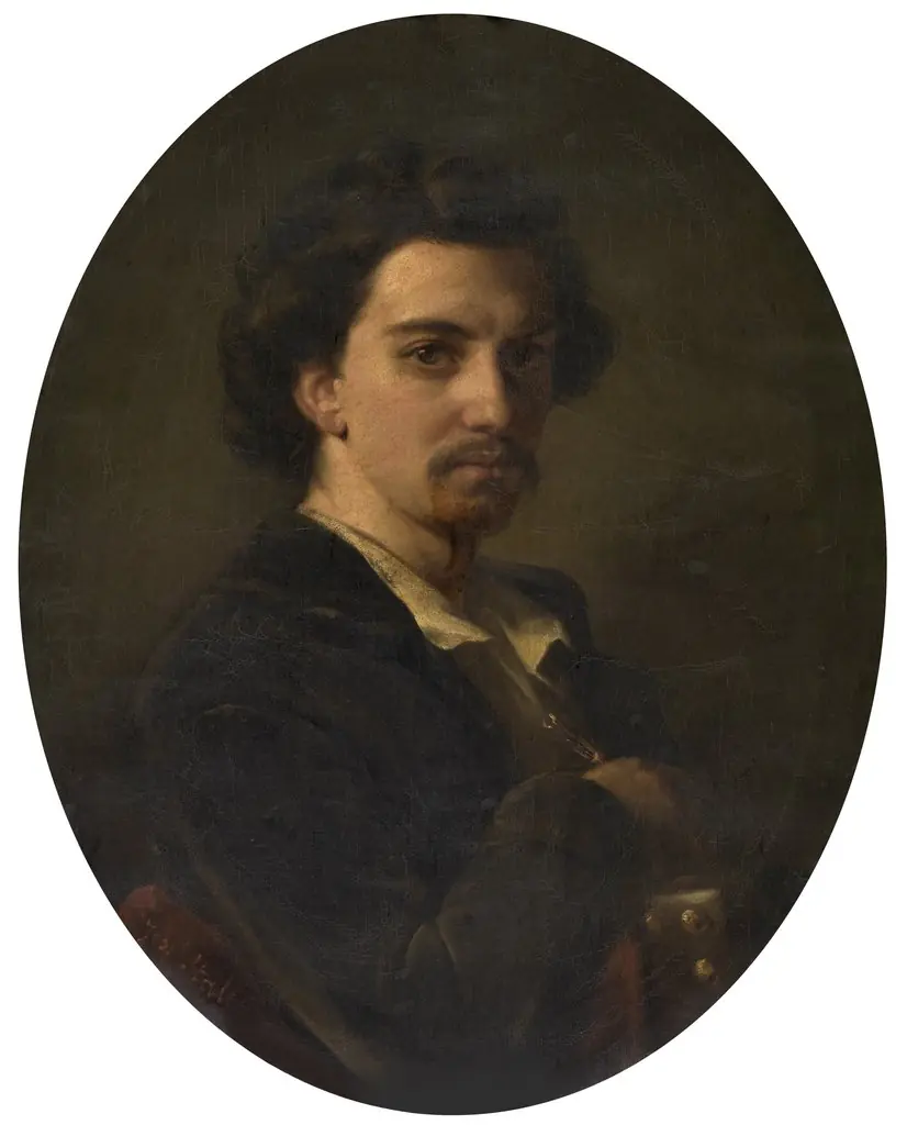 The Painter Constant Wauters, by Joseph Stallaert