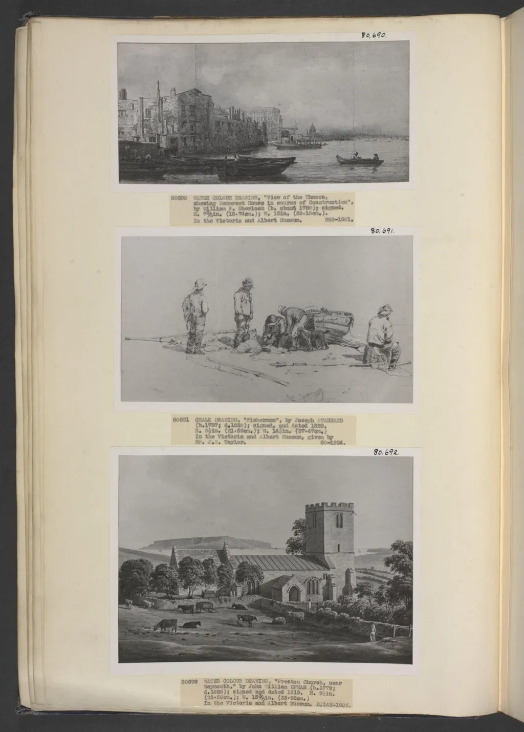 Fishermen, by Joseph Stannard, 1829