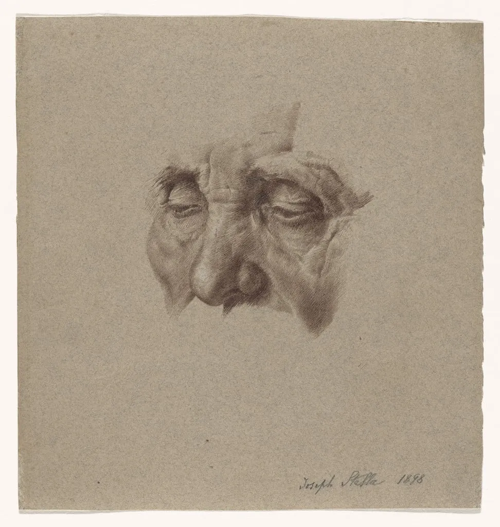 Untitled, by Joseph Stella, watercolor, 1898