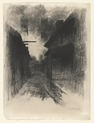 Untitled, by Joseph Stella, 1908