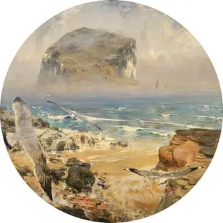 The Bass Rock, by Joseph Thorburn Ross, 1900