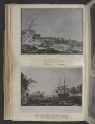 River scene with shipping, by Joseph Vernet