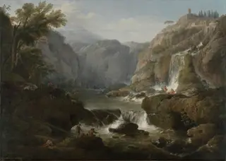 The Waterfalls at Tivoli, by Joseph Vernet