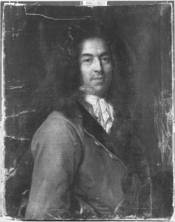 Bildnis eines Mannes, by Joseph Vivien, unspecified, 1705