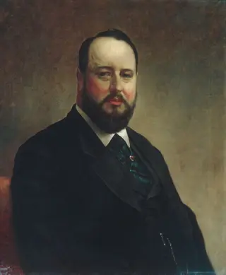 Joseph W. Drexel, by Jacob Hart Lazarus