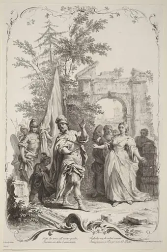 Jephthah and His Daughter, by Joseph Wagner