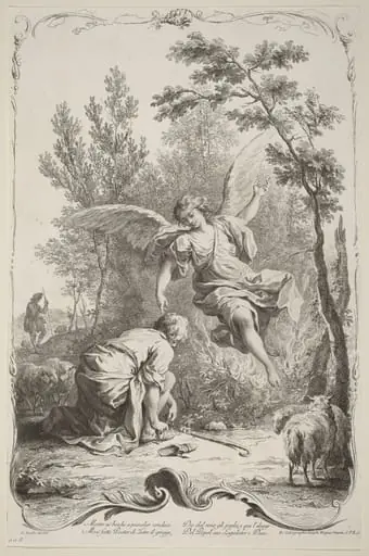 Moses and the Burning Bush, by Joseph Wagner