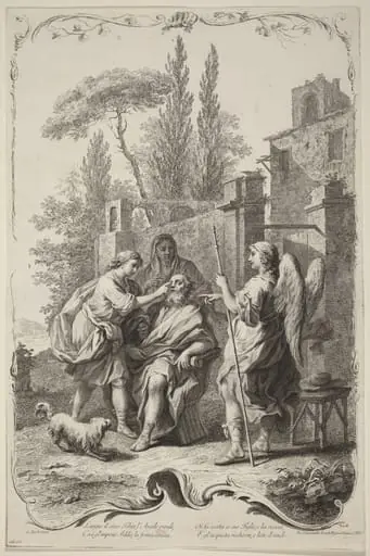 The Blind Tobias, by Joseph Wagner