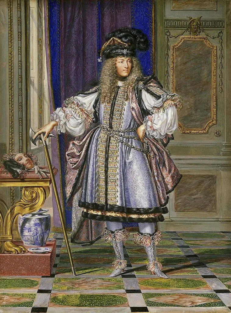 Louis XIV in Costume, by Joseph Werner the Younger