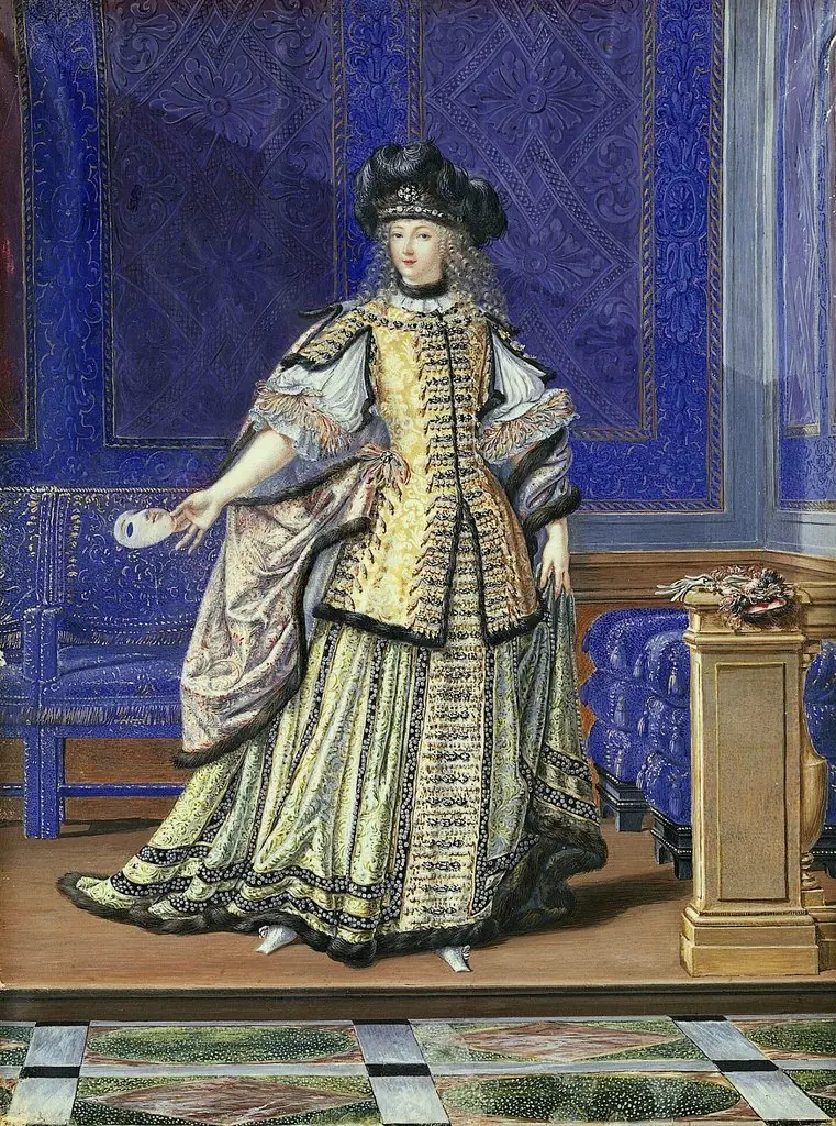 Mlle. de la Valliere in Costume, by Joseph Werner the Younger