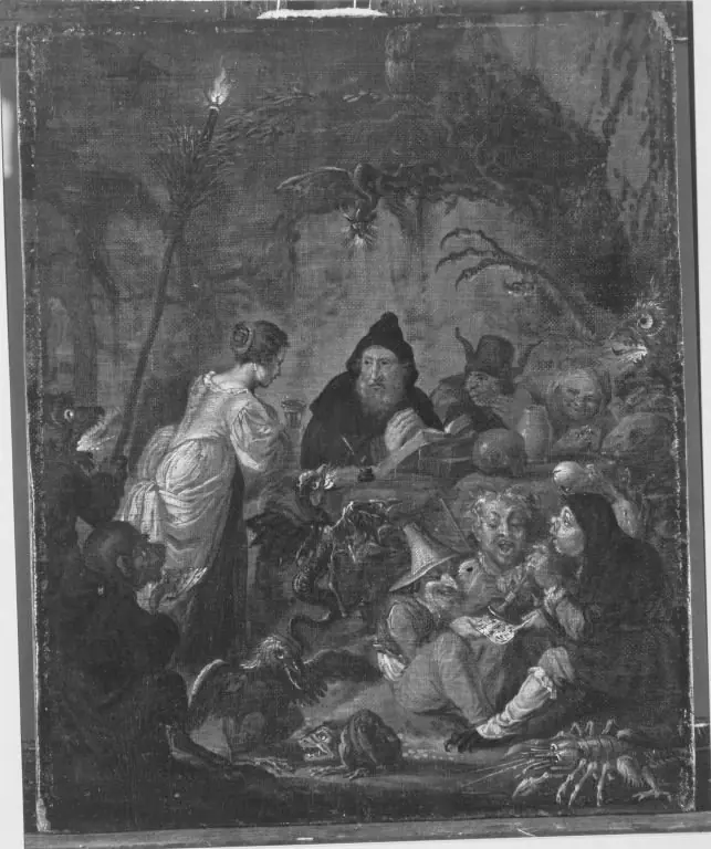 Temptation of St. Antony, by Joseph Werner the Younger