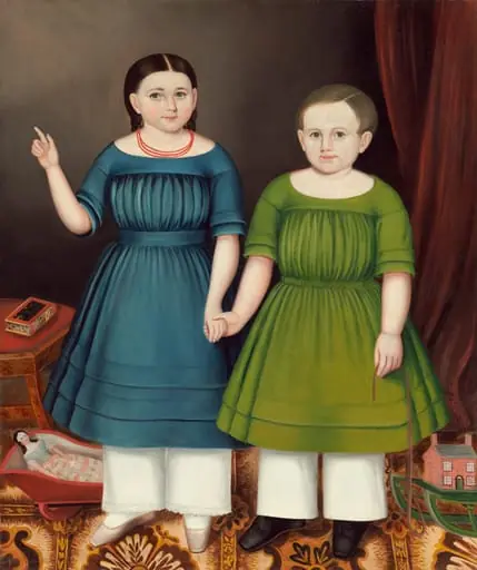 Mary and Francis Wilcox, by Joseph Whiting Stock