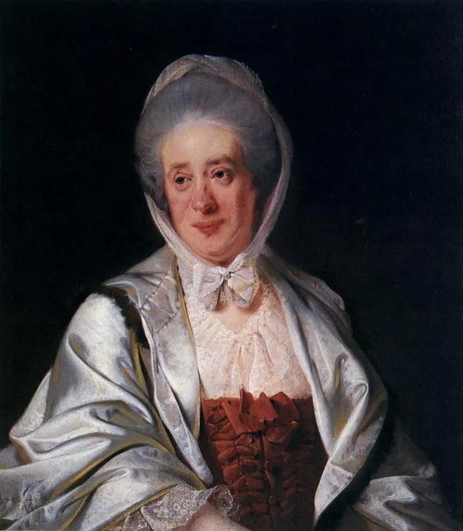 Elizabeth Crompton, by Joseph Wright of Derby, oil, 1790
