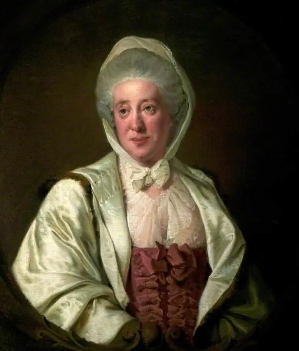 Elizabeth Crompton, by Joseph Wright of Derby