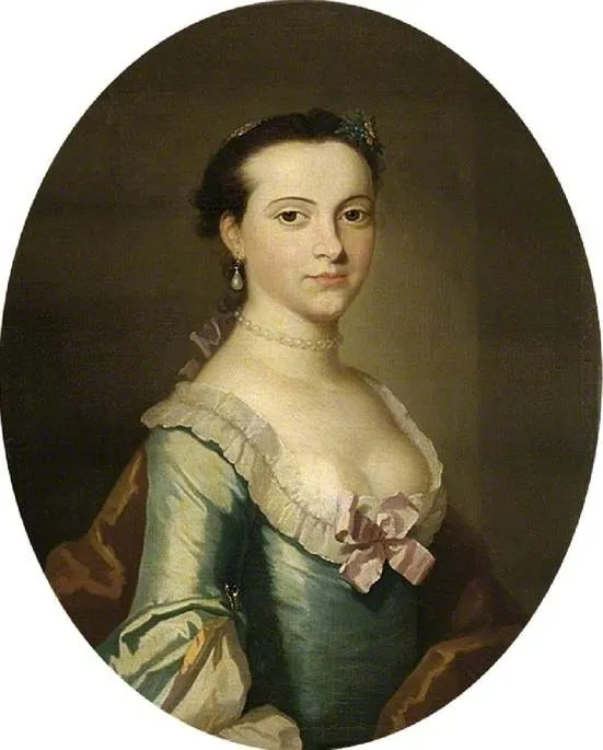 Mrs. Susannah Hope, by Joseph Wright of Derby, oil, 1760