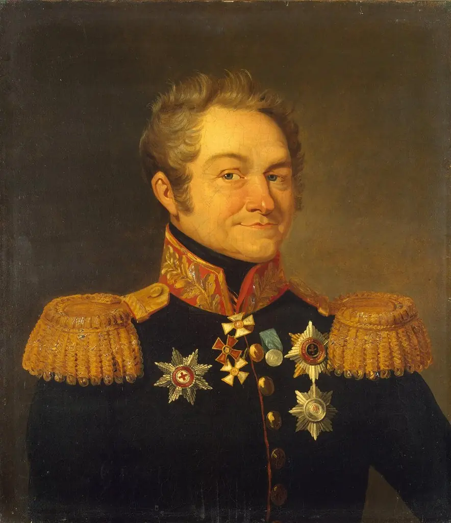 Portrait of Alexander B. Fock (1763-1825), by Joseph Wright of Derby