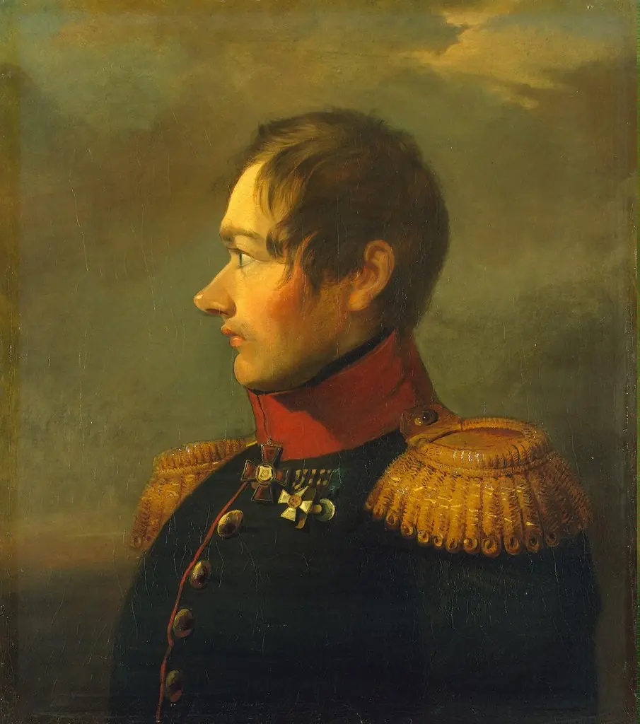 Portrait of Fyodor A. Lindfors (1760-1813), by Joseph Wright of Derby