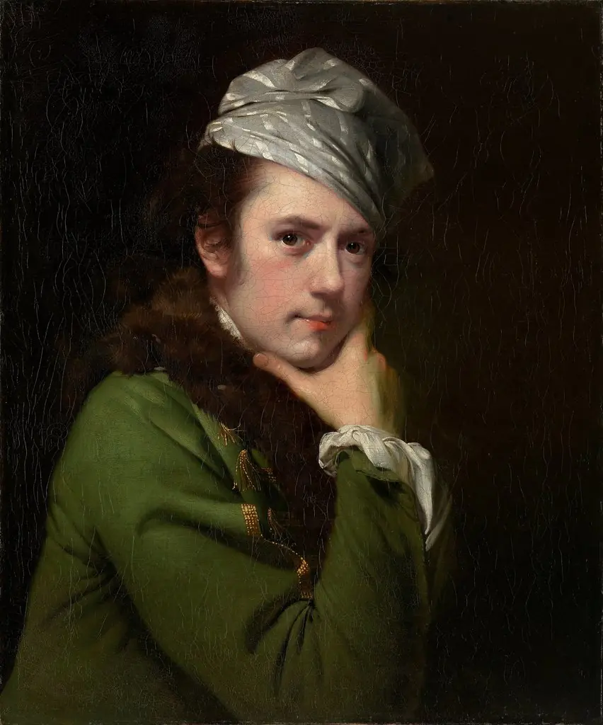 Self-portrait, by Joseph Wright of Derby