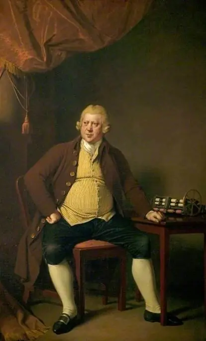 Sir Richard Arkwright (1732–1792), by Joseph Wright of Derby