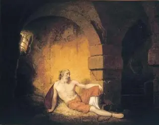 The Captive, by Joseph Wright of Derby, 1774