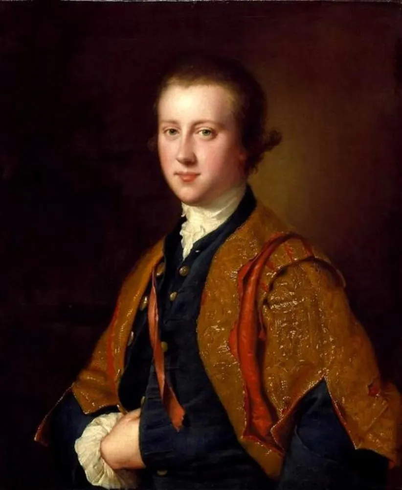 The Hon. Richard Fitzwilliam, 7th Viscount Fitzwilliam of Merrion, by Joseph Wright of Derby, oil, 1764