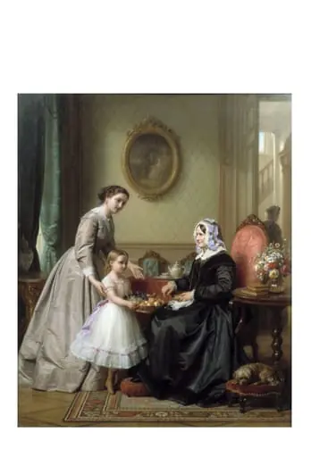 Grandmother's Birthday, by Josephus Laurentius Dyckmans