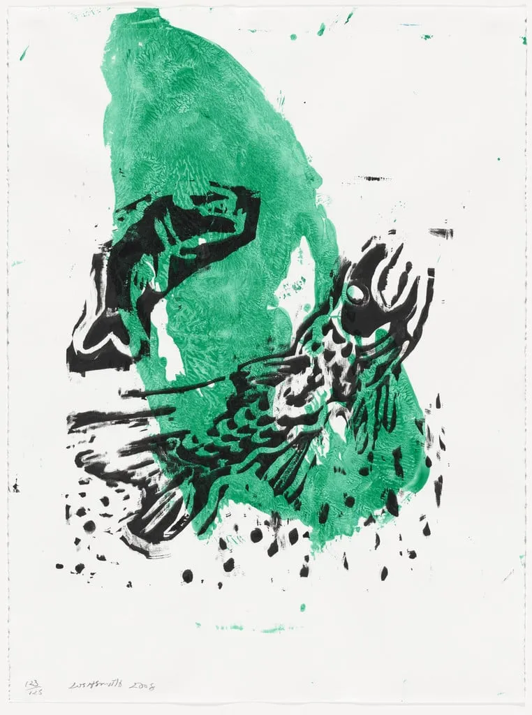 Untitled, by Josh Smith, ink, 2008