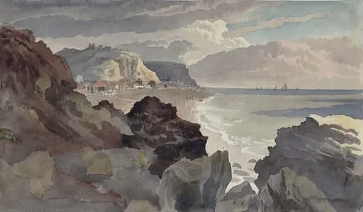 Hastings Beach, by Joshua Cristall