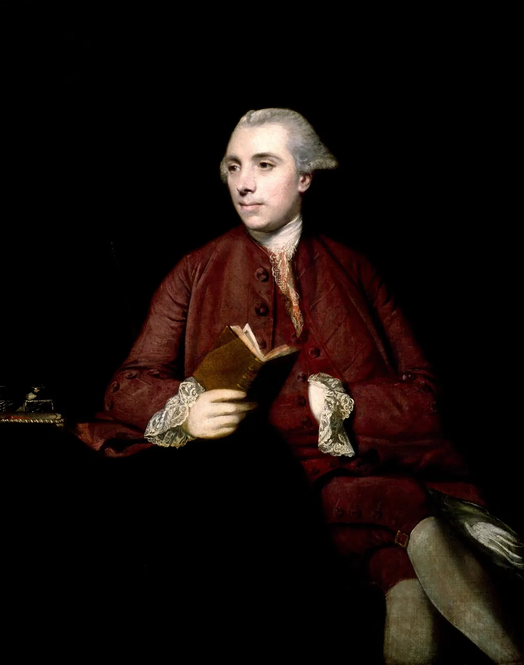 Anthony Chamier, by Joshua Reynolds, oil, 1767