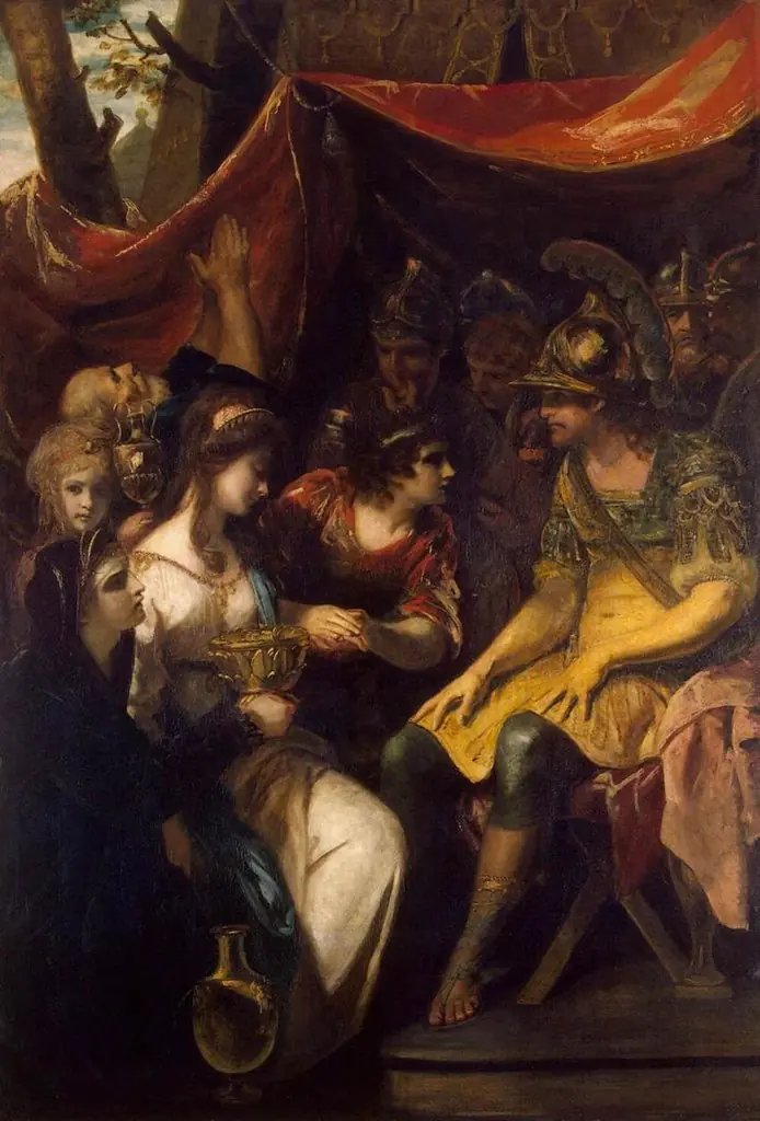 Continence of Scipio, by Joshua Reynolds