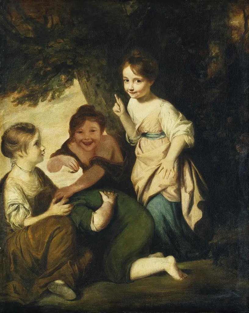 Crying Forfeits, by Joshua Reynolds, 1770