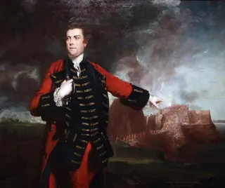 General William Keppel, Storming the Morro Castle, by Joshua Reynolds, 1762
