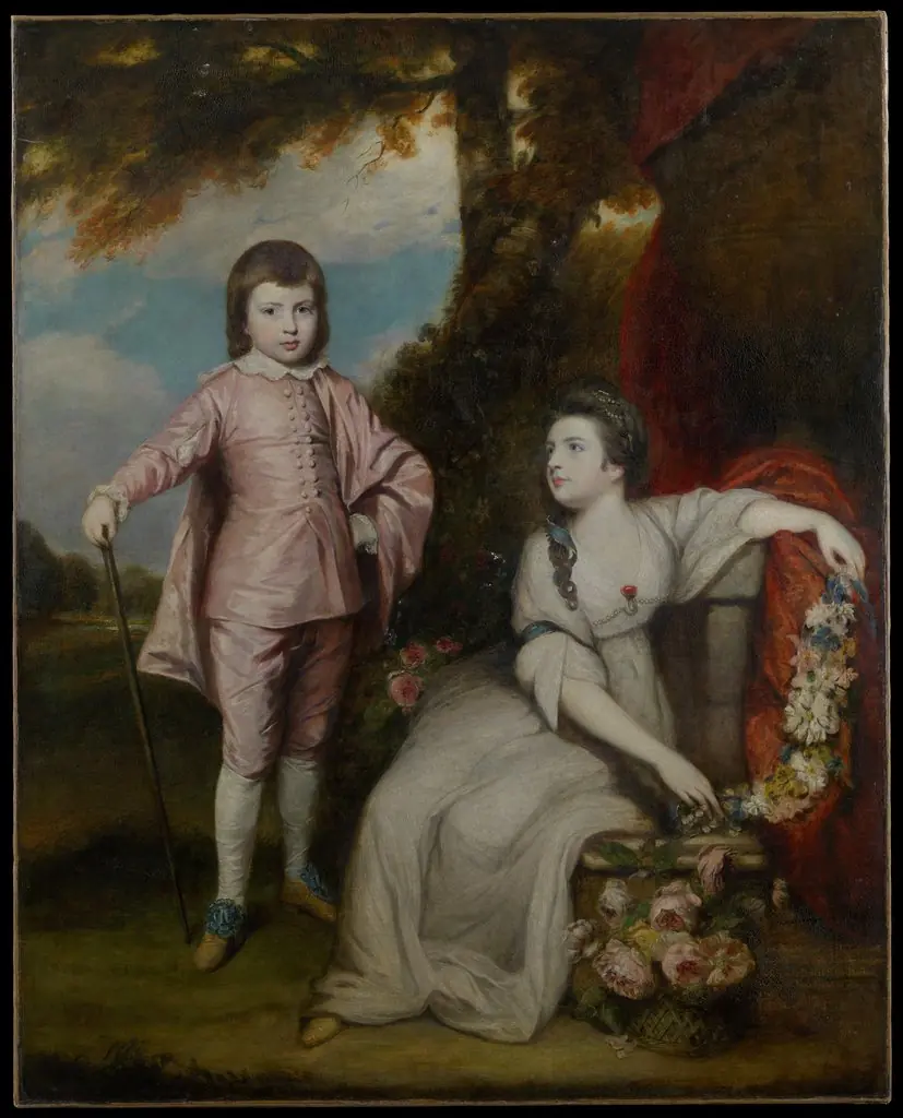 George Capel, Viscount Malden (1757–1839), and Lady Elizabeth Capel (1755–1834), by Joshua Reynolds