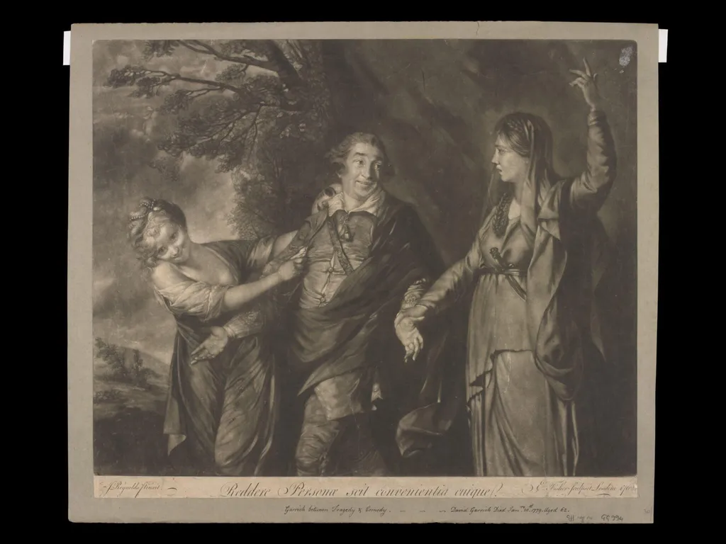 H Beard Print Collection, by Joshua Reynolds, 1762