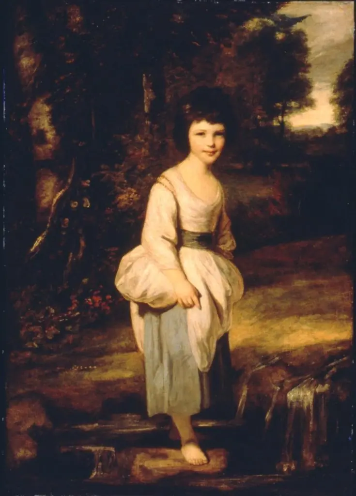 Lady Anne Fitzpatrick, by Joshua Reynolds