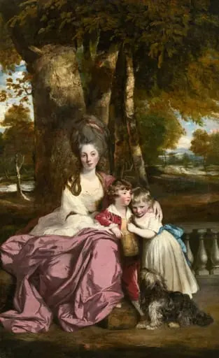 Lady Elizabeth Delmé and Her Children, by Joshua Reynolds