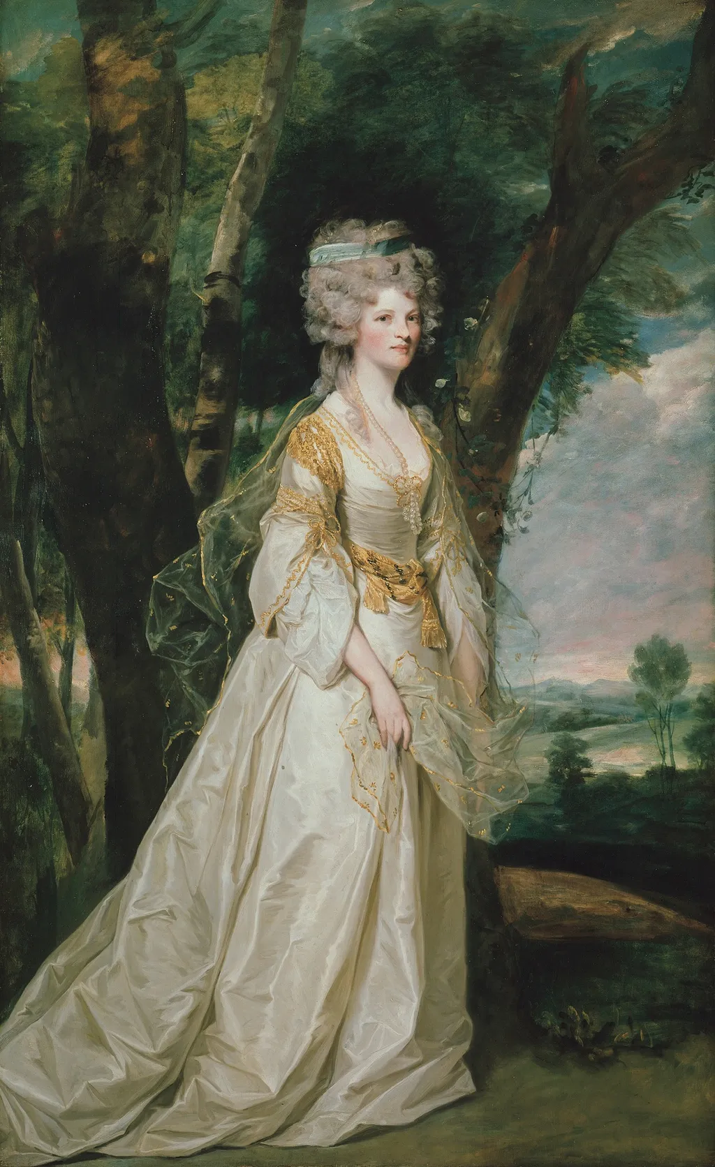 Lady Sunderlin, by Joshua Reynolds, oil