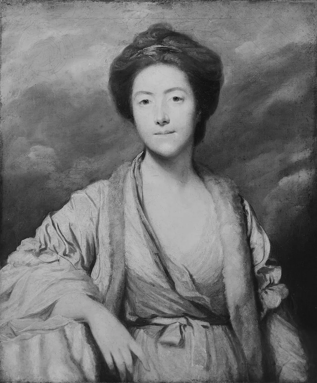 Portrait of a Woman, by Joshua Reynolds, oil, 1767