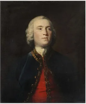 Portrait of Captain George Edgcumbe, later 1st Earl of Mount-Edgcumbe (1720-1795), by Joshua Reynolds, oil, 1767