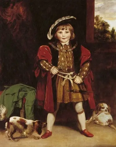 Portrait of Master Crewe as Henry VIII, by Joshua Reynolds