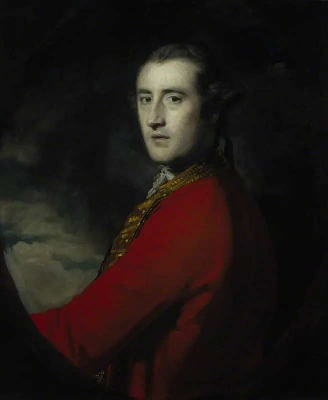 Sir David Lindsay, 4th Bart of Evelick (about 1732 - 1797), by Joshua Reynolds
