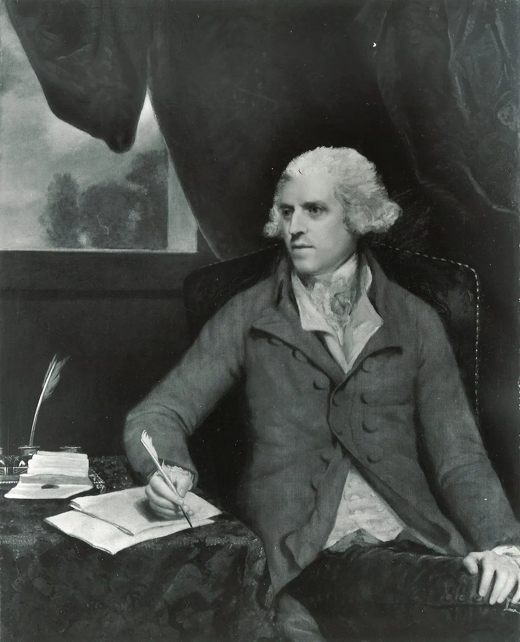 Sir Thomas Rumbold, Bt., by Joshua Reynolds, oil