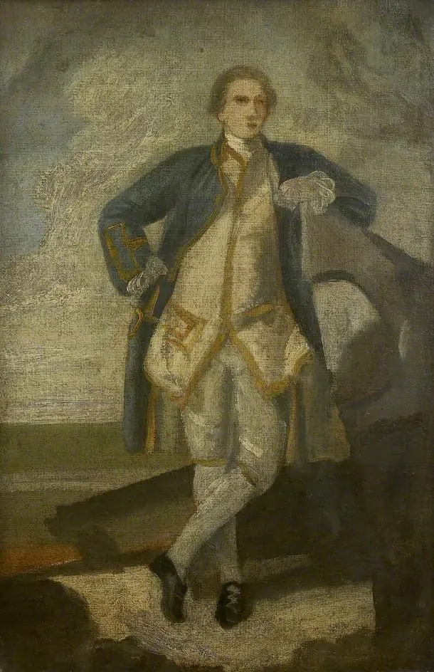 Sketch for a Portrait of Captain Philemon Pownall, RN, by Joshua Reynolds
