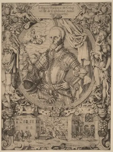 Gaspar de Coligny, by Jost Amman