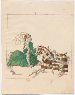 Joust of Peace in Leg Armor