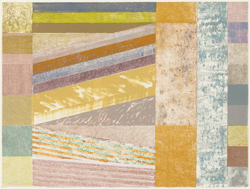 Untitled, by Joyce Kozloff, ink, 1972
